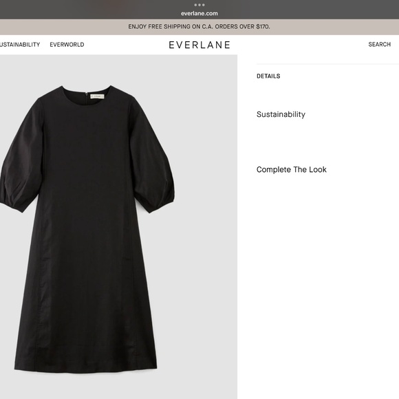 Everlane 100% linen dress - Picture 2 of 6